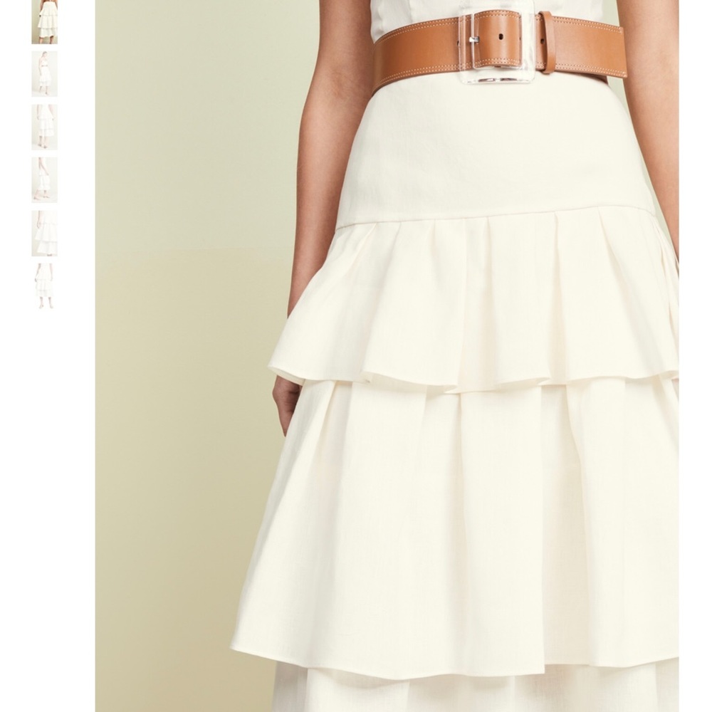 Theory Tier Ruffle Skirt - Picture 4 of 8